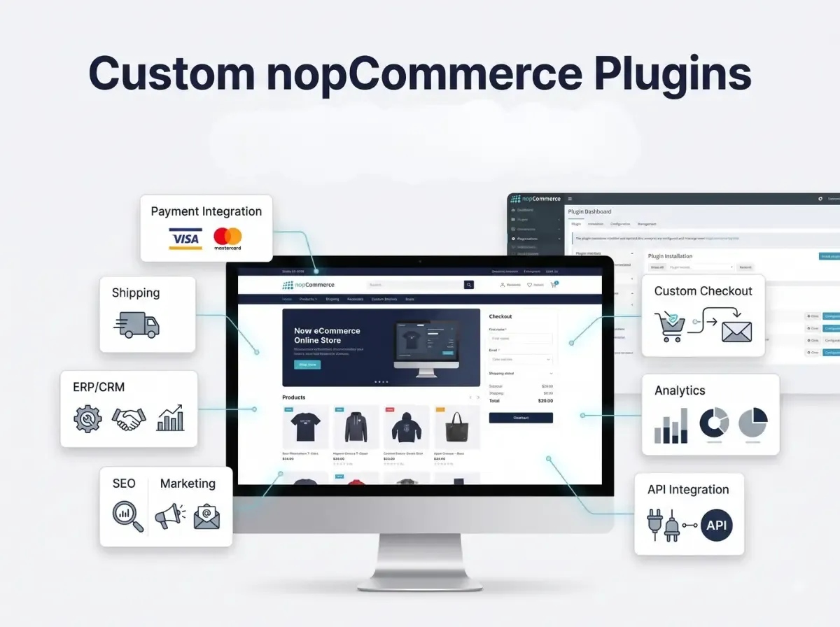 Ready-to-Use & Custom nopCommerce Plugins for Modern eCommerce Stores